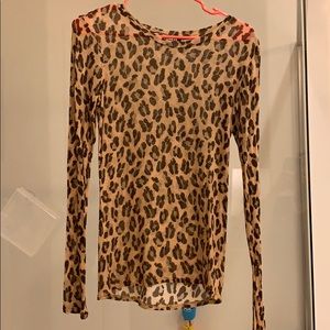 Express leopard BLOUSE